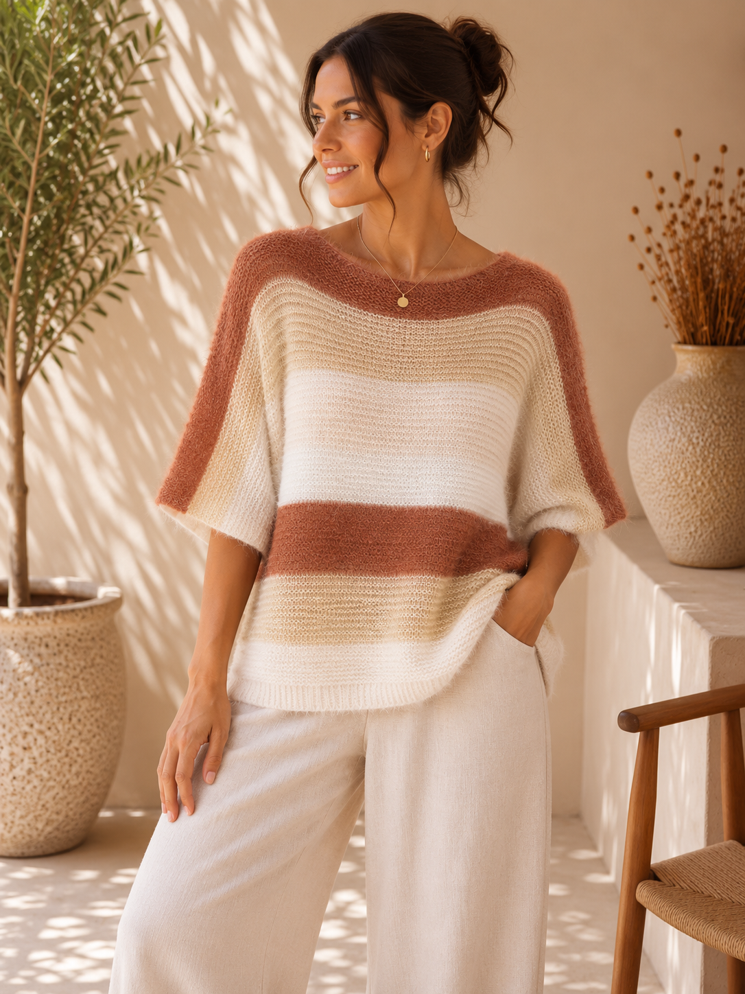 Pull Oversize Rayé